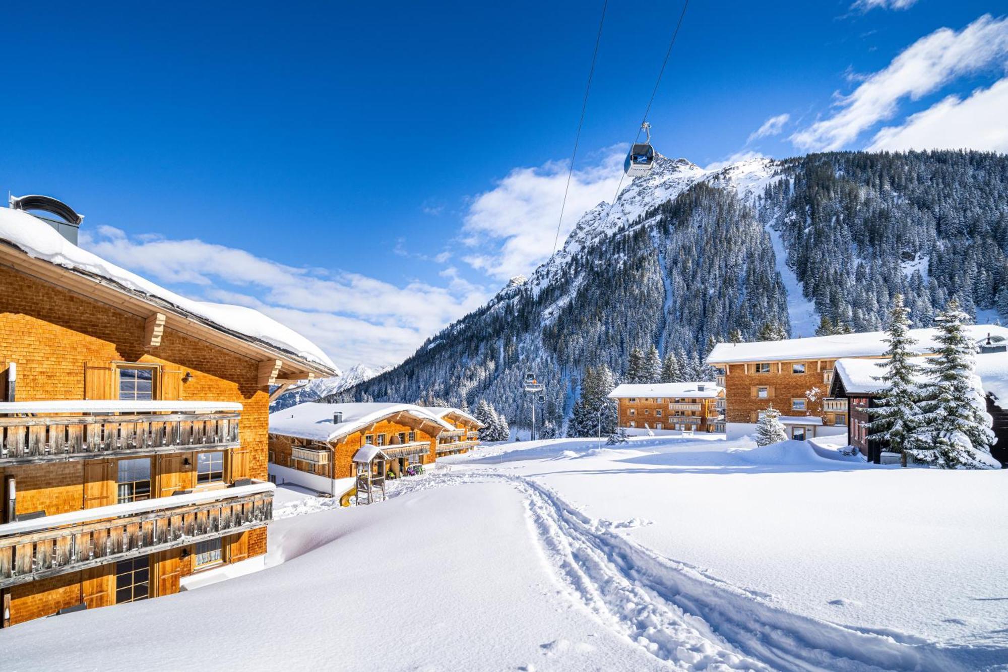Hotel Landal Hochmontafon Gargellen Exteriér fotografie